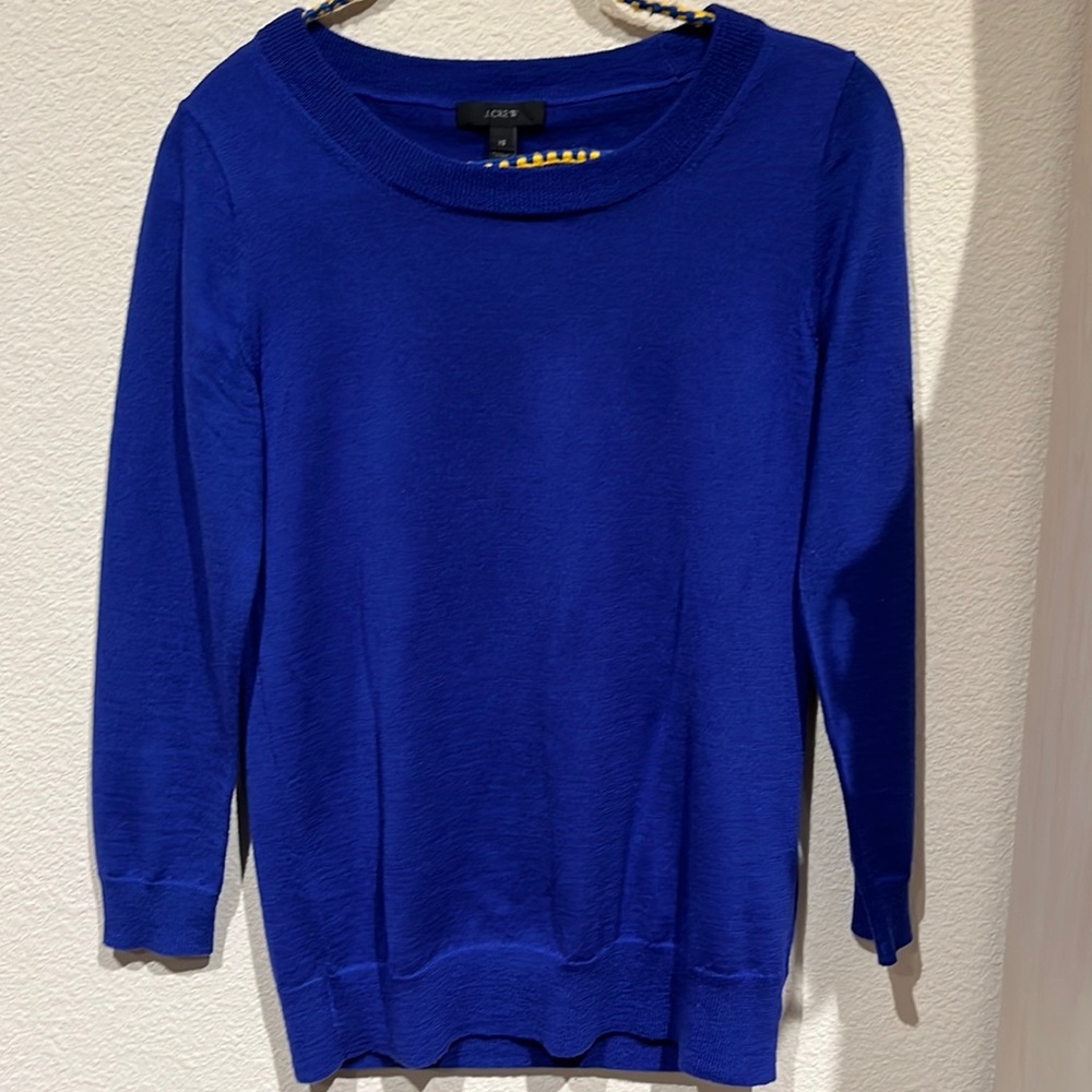 J. Crew Tippi Sweater in Indigo